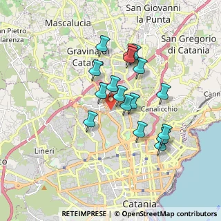 Mappa Via Vitaliti, 95125 Catania CT, Italia (1.67647)