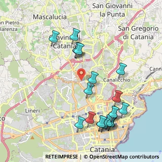 Mappa Via Vitaliti, 95125 Catania CT, Italia (2.5495)