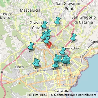 Mappa Via Vitaliti, 95125 Catania CT, Italia (1.8465)