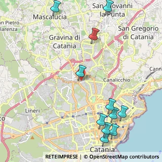Mappa Via Vitaliti, 95125 Catania CT, Italia (3.16364)