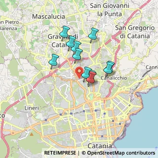 Mappa Via Vitaliti, 95125 Catania CT, Italia (1.45091)