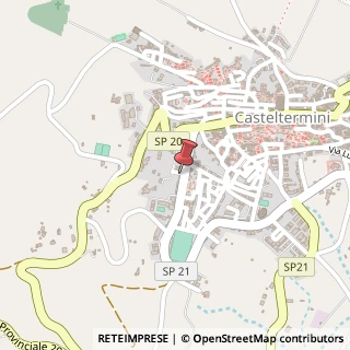 Mappa Via Giacomo Matteotti, 36, 92025 Casteltermini, Agrigento (Sicilia)