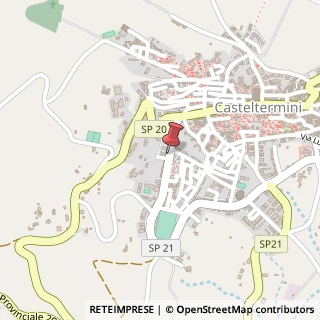 Mappa Via Giacomo Matteotti, 3, 92025 Casteltermini AG, Italia, 92025 Casteltermini, Agrigento (Sicilia)