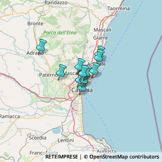 Mappa Via Vincenzo Gemito, 95125 Catania CT, Italia (7.32273)