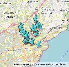 Mappa Via Novaluce, 95030 Canalicchio CT, Italia (1.357)