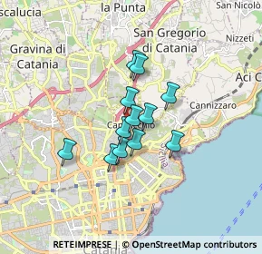 Mappa Via Novaluce, 95030 Canalicchio CT, Italia (1.22)