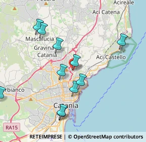 Mappa Via Novaluce, 95030 Canalicchio CT, Italia (4.57727)