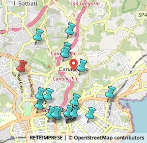 Mappa Via Novaluce, 95030 Canalicchio CT, Italia (1.313)