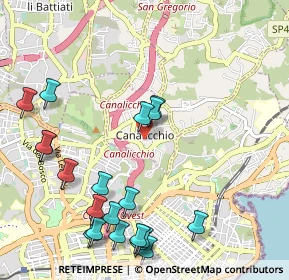 Mappa Via Novaluce, 95030 Canalicchio CT, Italia (1.427)