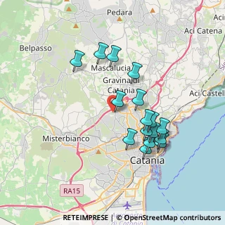 Mappa Via dei Giacinti, 95045 Misterbianco CT, Italia (3.7825)