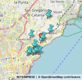 Mappa Viale Enzo Longo, 95126 Catania CT, Italia (1.53538)