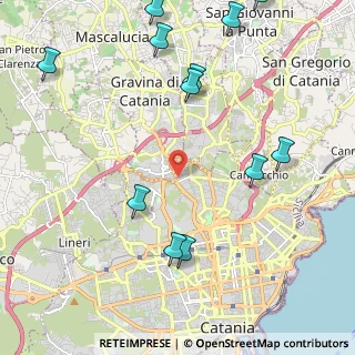 Mappa Via Vincenzo Monti, 95125 Catania CT, Italia (3.05583)