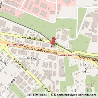 Mappa Via Valcorrente, 46, 95032 Belpasso, Catania (Sicilia)