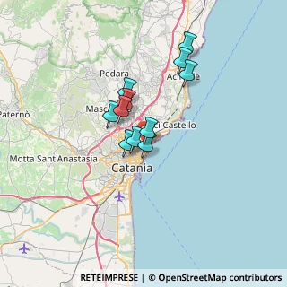 Mappa Via Velletri, 95126 Catania CT, Italia (5.44182)