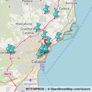 Mappa Via Dottor Consoli, 95126 Catania CT, Italia (3.61077)