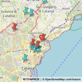 Mappa Via Dottor Consoli, 95126 Catania CT, Italia (2.19833)