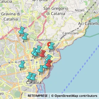 Mappa Via Velletri, 95126 Catania CT, Italia (2.26786)