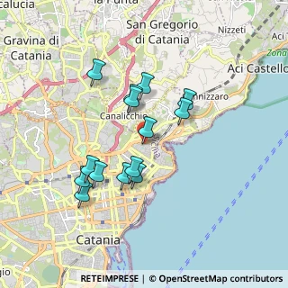 Mappa Via Velletri, 95126 Catania CT, Italia (1.76571)
