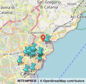Mappa Via Dottor Consoli, 95126 Catania CT, Italia (2.17308)