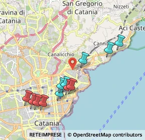 Mappa Via Dottor Consoli, 95126 Catania CT, Italia (2.28833)