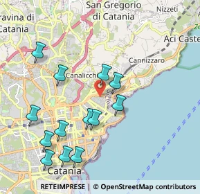 Mappa Via Dottor Consoli, 95126 Catania CT, Italia (2.37)