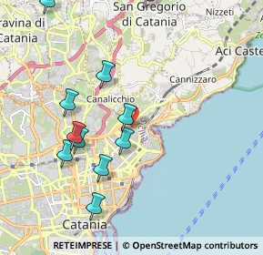 Mappa Via Dottor Consoli, 95126 Catania CT, Italia (2.41636)