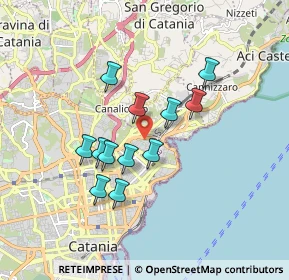 Mappa Via Dottor Consoli, 95126 Catania CT, Italia (1.6225)
