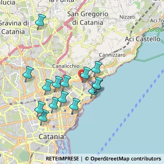 Mappa Via Renato Fucini, 95126 Catania CT, Italia (2.018)