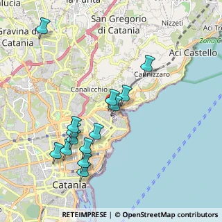 Mappa Via Renato Fucini, 95126 Catania CT, Italia (2.23357)
