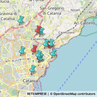 Mappa Via Renato Fucini, 95126 Catania CT, Italia (1.77917)