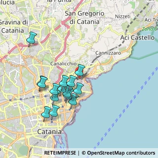 Mappa Via Renato Fucini, 95126 Catania CT, Italia (1.99867)