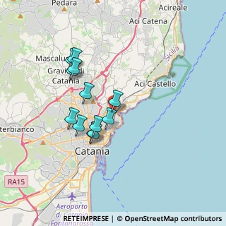 Mappa Via Renato Fucini, 95126 Catania CT, Italia (3.42833)