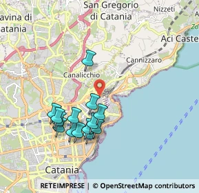 Mappa Via Mentana, 95126 Catania CT, Italia (2.01)