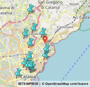 Mappa Via Mentana, 95126 Catania CT, Italia (2.46214)