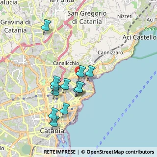 Mappa Via Mentana, 95126 Catania CT, Italia (1.86077)