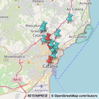Mappa Via Pietra dell'Ova, 95126 Catania CT, Italia (2.42636)