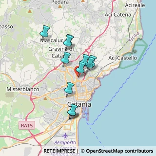 Mappa Via Pietra dell'Ova, 95126 Catania CT, Italia (3.25)
