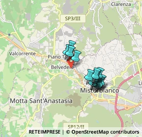 Mappa Via Mario Rapisardi, 95040 Motta Sant'Anastasia CT, Italia (1.5275)