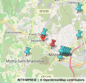 Mappa Via Mario Rapisardi, 95040 Motta Sant'Anastasia CT, Italia (2.6525)