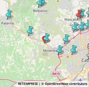 Mappa Via Mario Rapisardi, 95040 Motta Sant'Anastasia CT, Italia (6.91167)