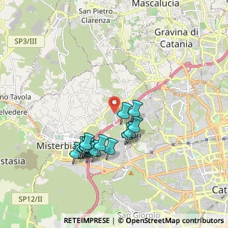 Mappa Via Lombardia, 95045 Misterbianco CT, Italia (1.90933)