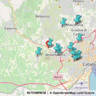 Mappa Via Piano tavola, 95045 Misterbianco CT, Italia (4.7)