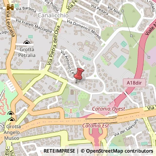 Mappa Via Vittorio Emanuele da Bormida, 45, 95125 Catania, Catania (Sicilia)