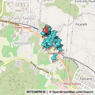 Mappa Via Michele Amari, 95040 Motta Sant'Anastasia CT, Italia (0.22759)