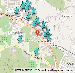 Mappa Via Michele Amari, 95040 Motta Sant'Anastasia CT, Italia (0.544)