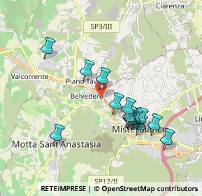 Mappa Via Michele Amari, 95040 Motta Sant'Anastasia CT, Italia (1.95357)