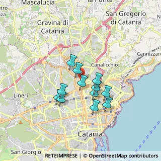 Mappa Via Castelluccio, 95125 Catania CT, Italia (1.49)