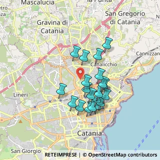 Mappa Via Castelluccio, 95125 Catania CT, Italia (1.6735)
