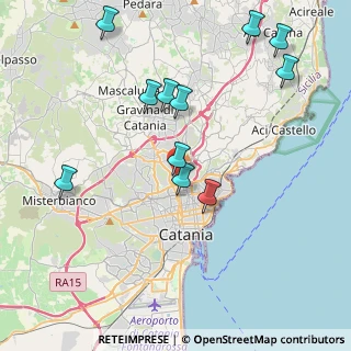 Mappa Via Castelluccio, 95125 Catania CT, Italia (4.86727)
