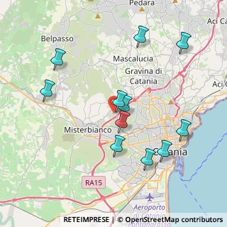 Mappa Via Emilia Romagna, 95045 Misterbianco CT, Italia (4.52091)